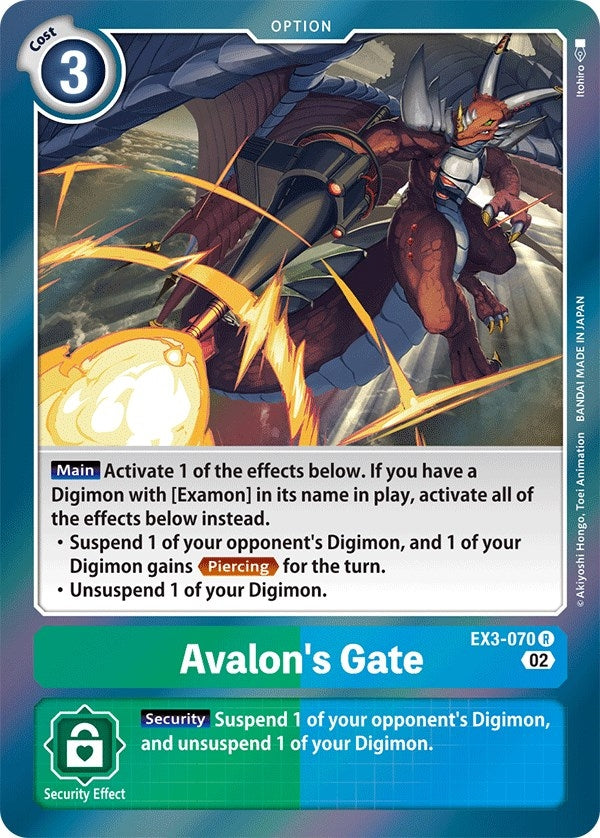 Image for Avalon's Gate (EX03) (3070)