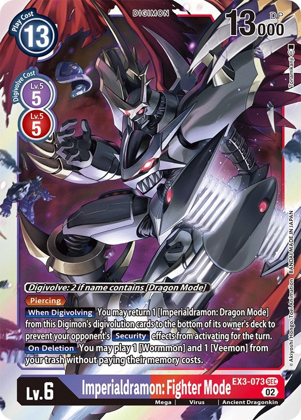 Image for Imperialdramon: Fighter Mode (EX03) (3073)