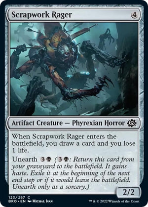 Image for Scrapwork Rager (The Brothers' War) (123) - Magic: The Gathering