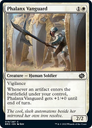 Image for Phalanx Vanguard (The Brothers' War) (19) - Magic: The Gathering