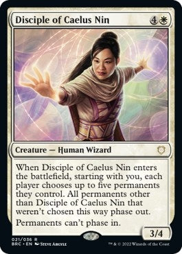 Image for Disciple of Caelus Nin (Commander: The Brothers' War) (21) - Magic: The Gathering