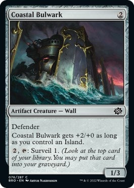 Image for Coastal Bulwark (The Brothers' War) (76) - Magic: The Gathering