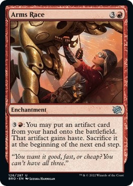 Image for Arms Race (The Brothers' War) (126) - Magic: The Gathering