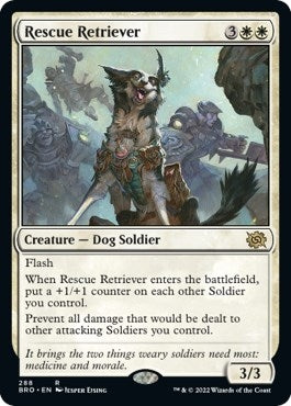 Image for Rescue Retriever (The Brothers' War) (288) - Magic: The Gathering