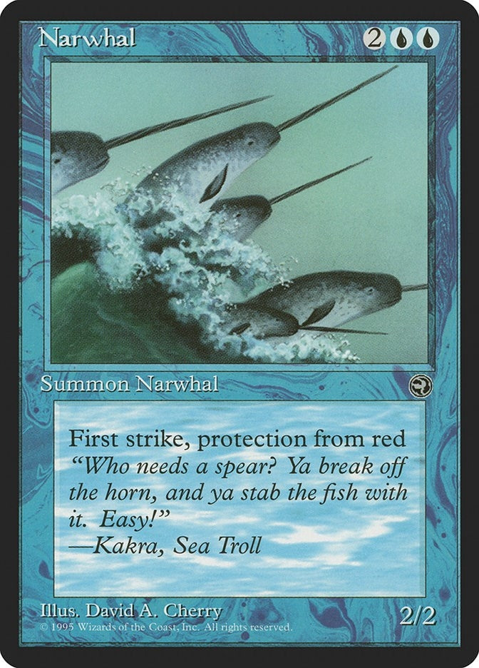 Image for Narwhal (Homelands) - Magic: The Gathering