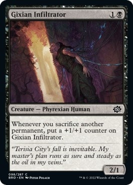 Image for Gixian Infiltrator (The Brothers' War) (98) - Magic: The Gathering
