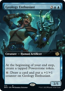 Image for Geology Enthusiast (Extended Art) (The Brothers' War) (374) - Magic: The Gathering
