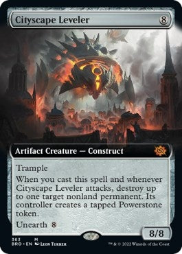 Image for Cityscape Leveler (Extended Art) (The Brothers' War) (363) - Magic: The Gathering