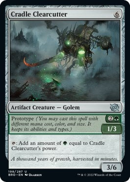 Image for Cradle Clearcutter (The Brothers' War) (198) - Magic: The Gathering