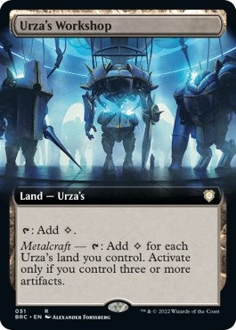 Image for Urza's Workshop (Extended Art) (Commander: The Brothers' War) (51) - Magic: The Gathering