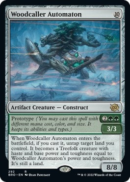 Image for Woodcaller Automaton (The Brothers' War) (292) - Magic: The Gathering
