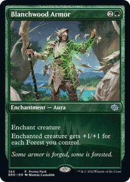 Image for Blanchwood Armor (Promo Pack: The Brothers' War) (384) - Magic: The Gathering