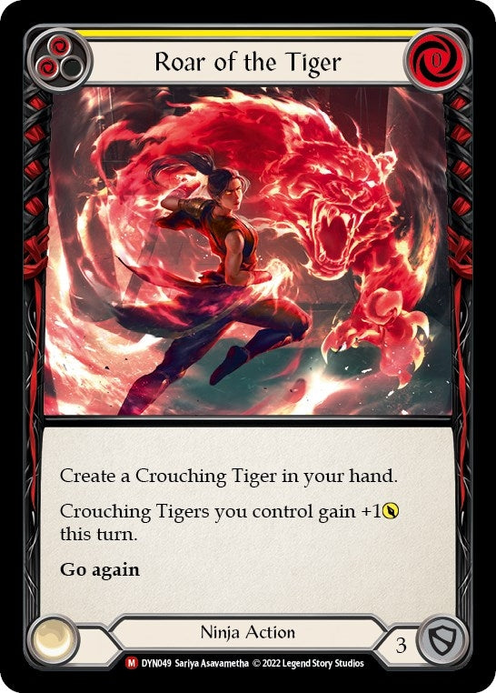 Image for Roar of the Tiger (Dynasty) (DYN049) - Flesh and Blood TCG