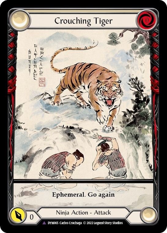 Image for Crouching Tiger (Marvel) (Dynasty) (DYN065) - Flesh and Blood TCG