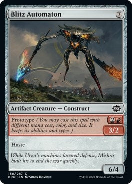 Image for Blitz Automaton (The Brothers' War) (158) - Magic: The Gathering