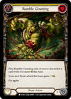 Image for Rumble Grunting (Yellow) (Dynasty) (DYN023) - Flesh and Blood TCG