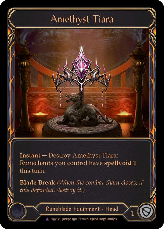 Image for Amethyst Tiara (Marvel) (Dynasty) (DYN171) - Flesh and Blood TCG