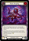 Image for Runic Reaping (Yellow) (Dynasty) (DYN186) - Flesh and Blood TCG
