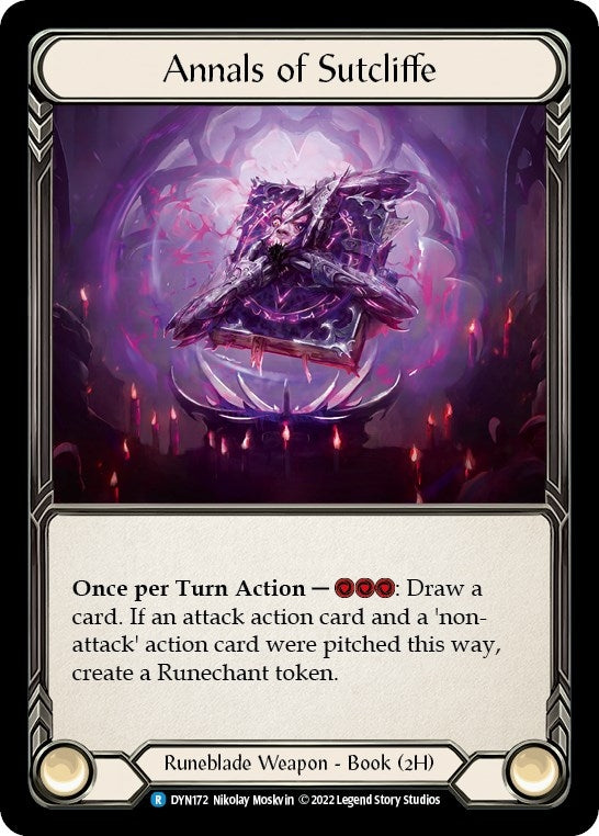 Image for Annals of Sutcliffe (Dynasty) (DYN172) - Flesh and Blood TCG