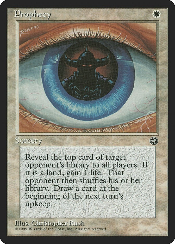 Image for Prophecy (Homelands) - Magic: The Gathering
