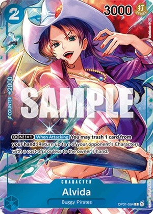 Image for Alvida (Box Topper) (Romance Dawn) (OP01-064) - One Piece Card Game