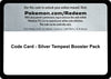 Image for Code Card - Silver Tempest Booster Pack - Pokemon