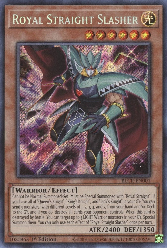 Image for Royal Straight Slasher (Battles of Legend: Crystal Revenge) (BLCR-EN001) - YuGiOh