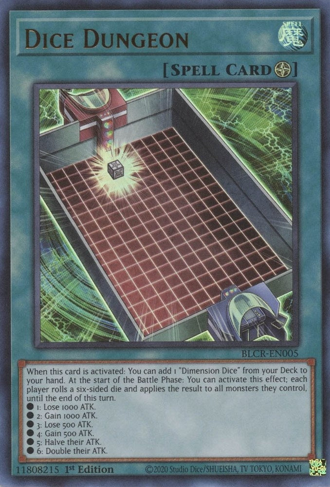 Image for Dice Dungeon (Battles of Legend: Crystal Revenge) (BLCR-EN005) - YuGiOh