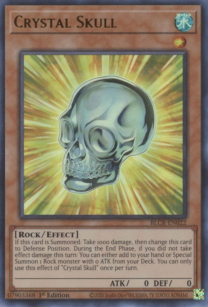 Image for Crystal Skull (Battles of Legend: Crystal Revenge) (BLCR-EN022) - YuGiOh