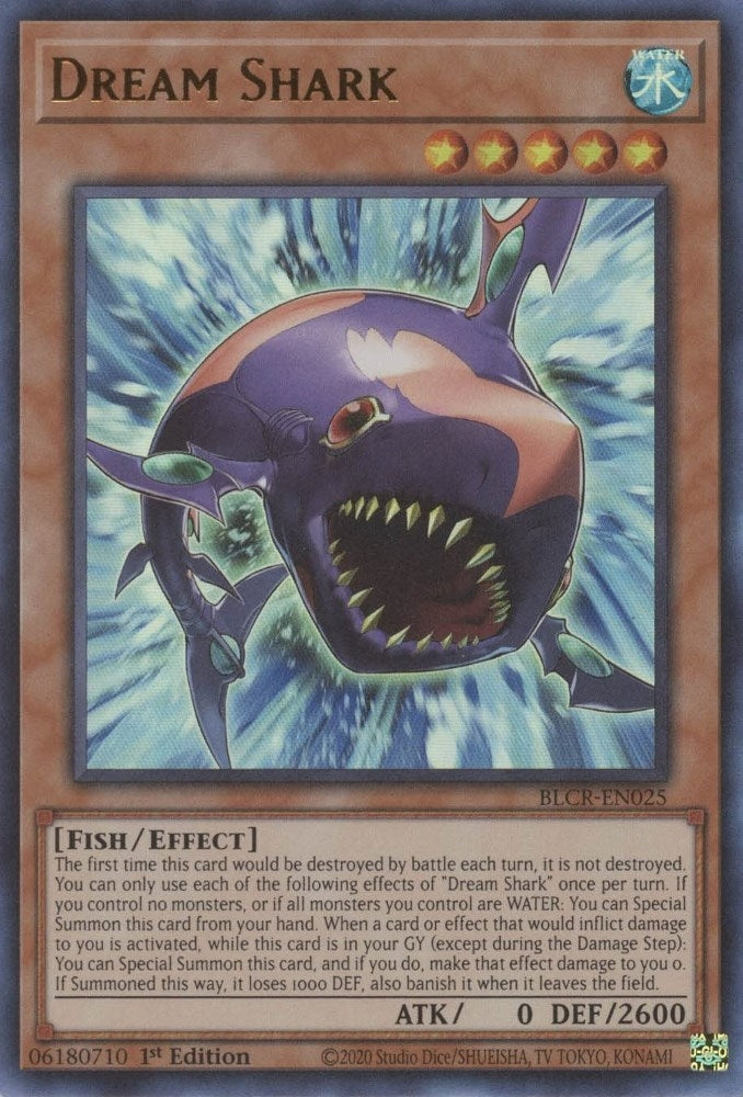 Image for Dream Shark (Battles of Legend: Crystal Revenge) (BLCR-EN025) - YuGiOh