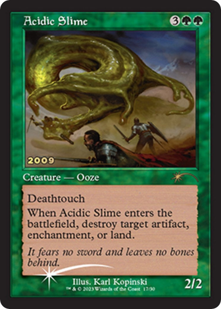Image for Acidic Slime (30th Anniversary Promos) (17) - Magic: The Gathering