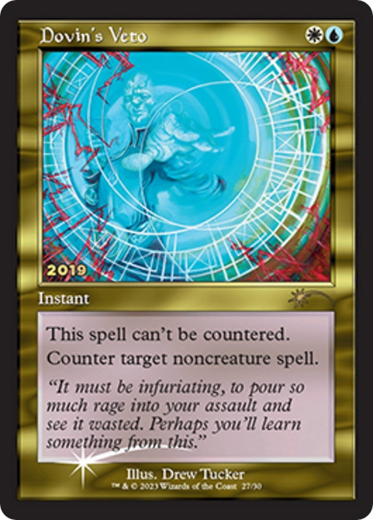 Image for Dovin's Veto (30th Anniversary Promos) (27) - Magic: The Gathering