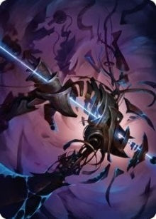Image for Defabricate Art Card (Art Series: The Brothers' War) (9) - Magic: The Gathering