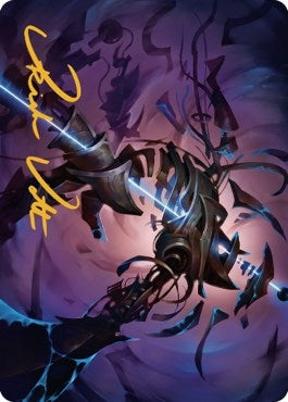Image for Defabricate Art Card (Gold-Stamped Signature) (Art Series: The Brothers' War) (9) - Magic: The Gathering