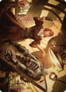 Image for Ashnod, Flesh Mechanist Art Card (Art Series: The Brothers' War) (15) - Magic: The Gathering