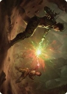 Image for Brotherhood's End Art Card (Art Series: The Brothers' War) (19) - Magic: The Gathering