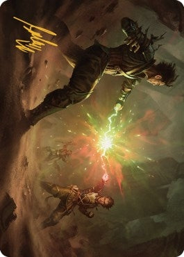 Image for Brotherhood's End Art Card (Gold-Stamped Signature) (Art Series: The Brothers' War) (19) - Magic: The Gathering