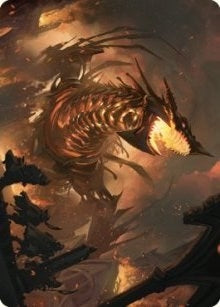 Image for The Fall of Kroog Art Card (Art Series: The Brothers' War) (20) - Magic: The Gathering