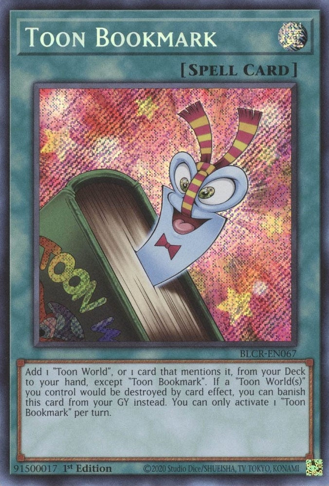 Image for Toon Bookmark (Battles of Legend: Crystal Revenge) (BLCR-EN067) - YuGiOh