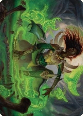 Image for Fauna Shaman Art Card (Art Series: The Brothers' War) (24) - Magic: The Gathering