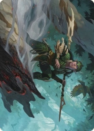 Image for Gwenna, Eyes of Gaea Art Card (Art Series: The Brothers' War) (25) - Magic: The Gathering