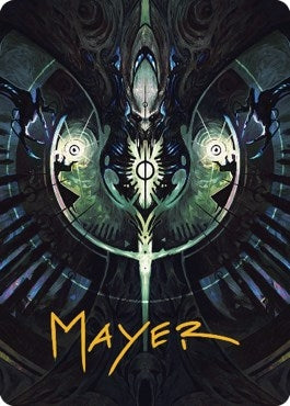 Image for Gix's Command Art Card (Gold-Stamped Signature) (Art Series: The Brothers' War) (32) - Magic: The Gathering