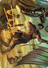 Image for Mishra, Excavation Prodigy Art Card (Gold-Stamped Signature) (Art Series: The Brothers' War) (36) - Magic: The Gathering