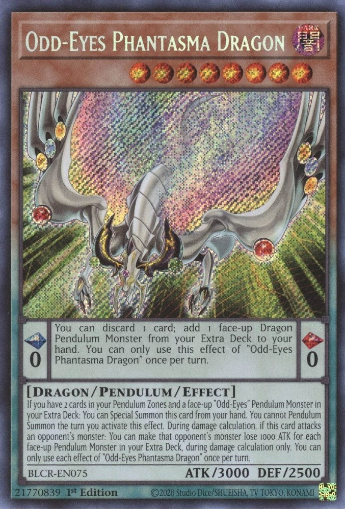 Image for Odd-Eyes Phantasma Dragon (Battles of Legend: Crystal Revenge) (BLCR-EN075) - YuGiOh