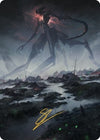 Image for Swamp (50) Art Card (Gold-Stamped Signature) (Art Series: The Brothers' War) (50) - Magic: The Gathering