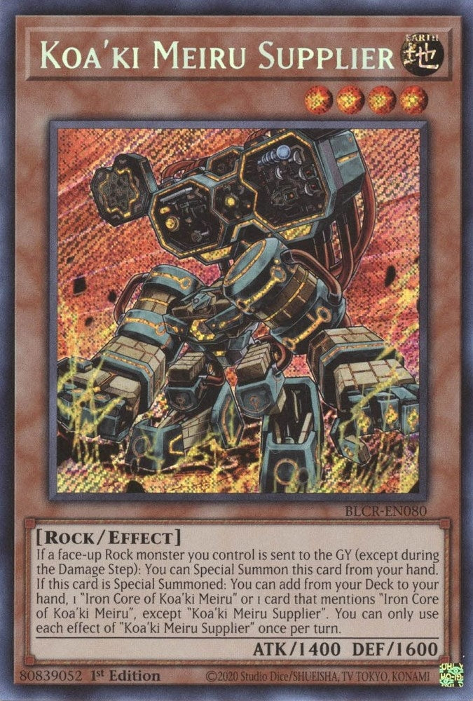 Image for Koa'ki Meiru Supplier (Battles of Legend: Crystal Revenge) (BLCR-EN080) - YuGiOh