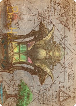 Image for Chromatic Lantern Art Card (Gold-Stamped Signature) (Art Series: The Brothers' War) (57) - Magic: The Gathering