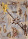 Image for Staff of Domination Art Card (Gold-Stamped Signature) (Art Series: The Brothers' War) (79) - Magic: The Gathering
