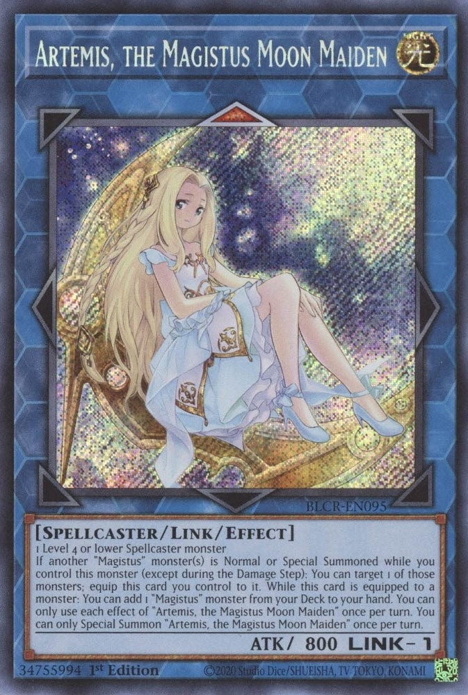Image for Artemis, the Magistus Moon Maiden (Battles of Legend: Crystal Revenge) (BLCR-EN095) - YuGiOh