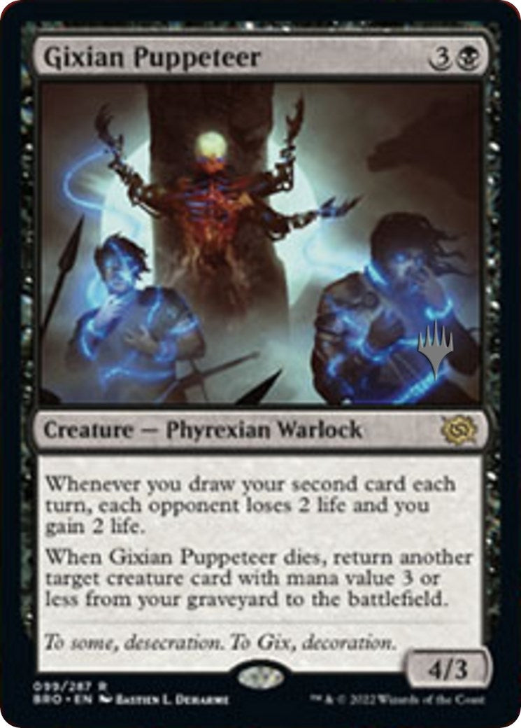 Image for Gixian Puppeteer (Promo Pack: The Brothers' War) (99) - Magic: The Gathering